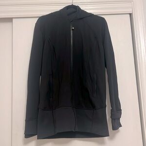 Lululemon Asana Black Athletic Jacket Size 12